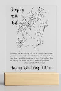 Personalized Mother’s Day Plaque – A Heartfelt Tribute to Mom
