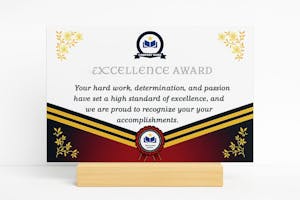 Personalized Award Plaque – Recognize Excellence with Distinction
