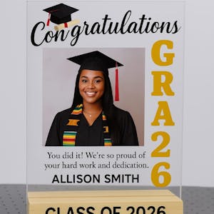 Personalized Graduation Plaque – Celebrate Success & Achievement