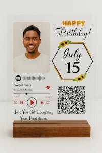 Personalized Birthday Plaque - Celebrate in Style