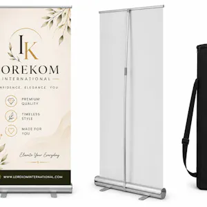 Indoor Pull-Up Banner (Economy Stand)