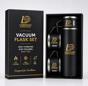 Premium Vacuum Flask Gift Set (500ml)